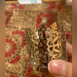 Bath and Body works Snow Flake Candle Holder